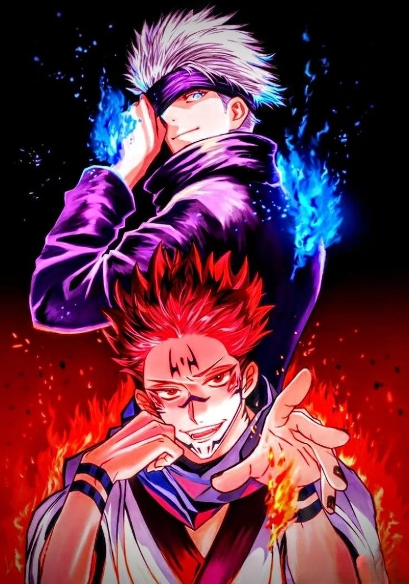Fanart Sukuna x Gojo gây tranh cãi cộng đồng