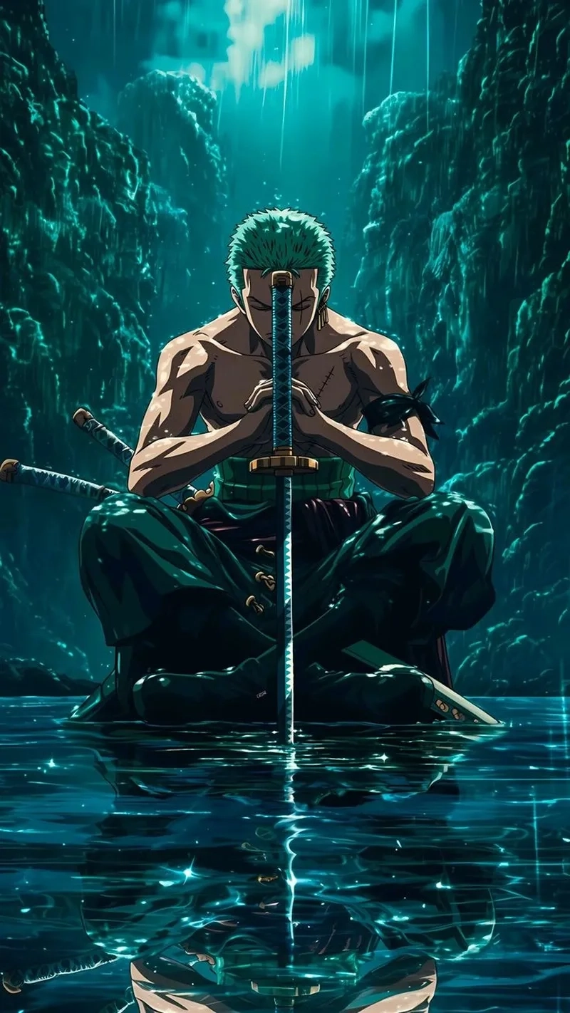 Góc nghiêng lạnh lùng quen thuộc của Zoro