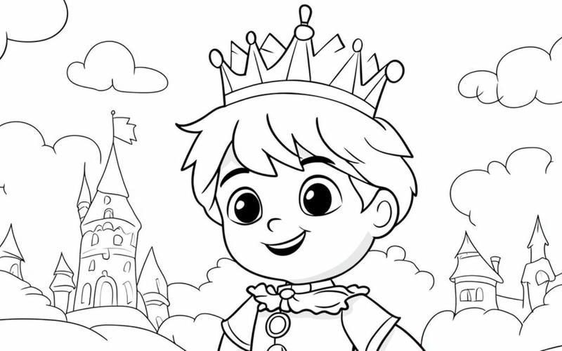 Khám phá ngay bộ tranh tô màu cho bé trai siêu dễ thương và sinh động