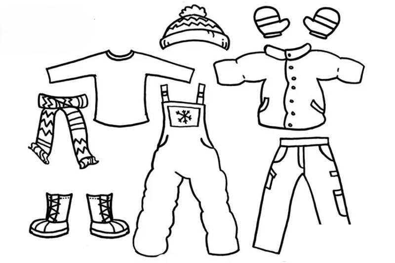 Bé học phân biệt giới tính qua tranh tô màu trang phục bé trai bé gái