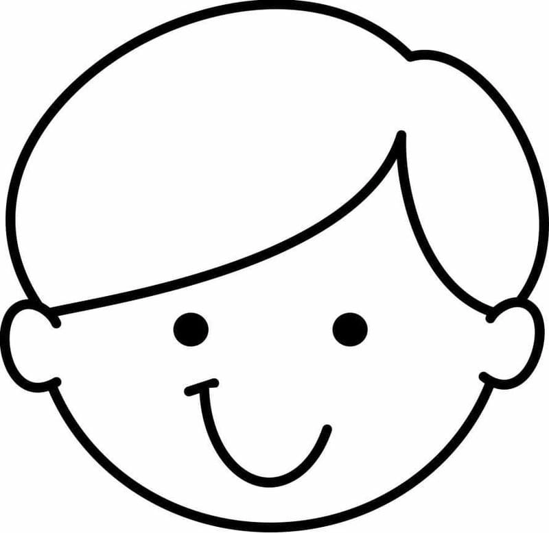 Rèn luyện sự khéo léo qua bộ tô màu chân dung bé trai chuẩn nét