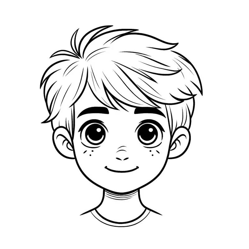 Cùng bé thỏa sức sáng tạo khi tô màu bé trai với hình ảnh gần gũi