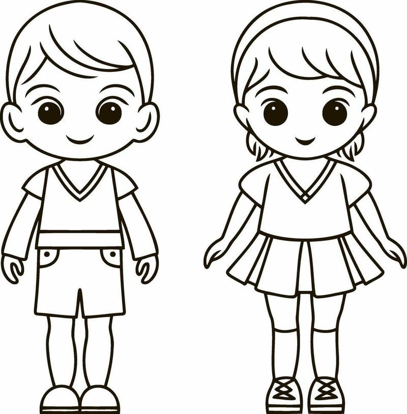 Tham khảo nhanh bộ hình ảnh tô màu bé trai mới nhất được yêu thích