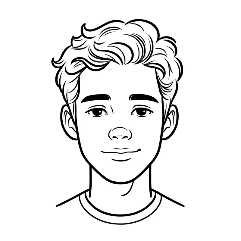 Tải về ngay các hình ảnh bé trai tô màu chất lượng cao và sắc nét