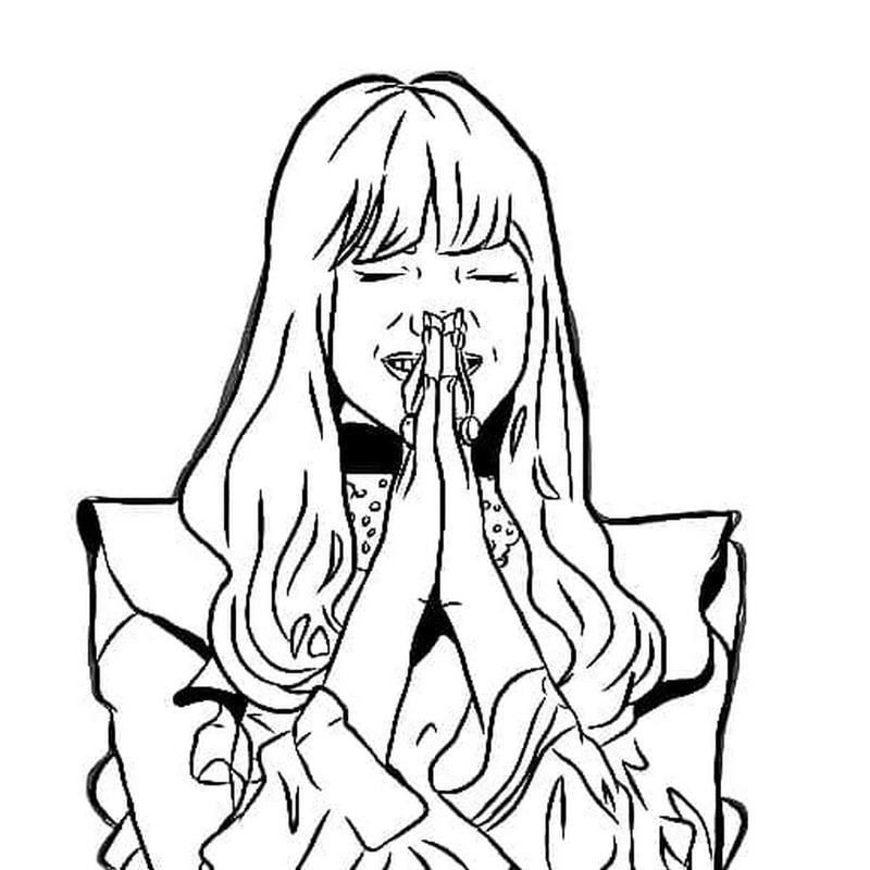 Khám phá anime tranh tô màu blackpink phong cách mới