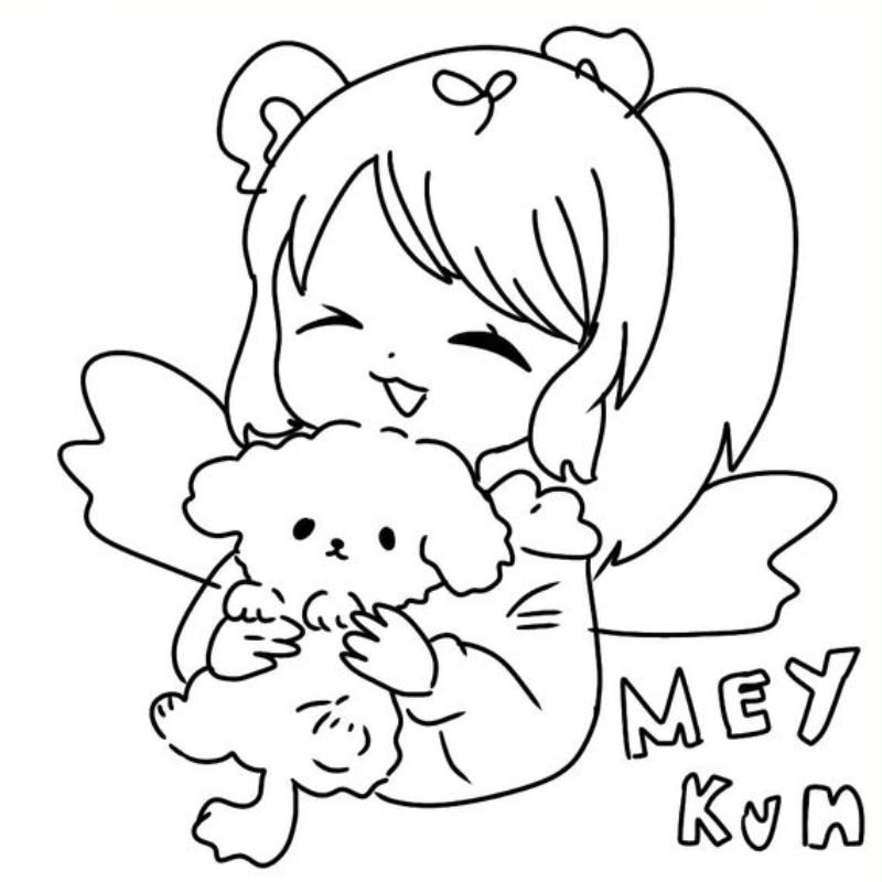 Simmy tranh tô màu hero team chibi bé tô thỏa thích cùng idol