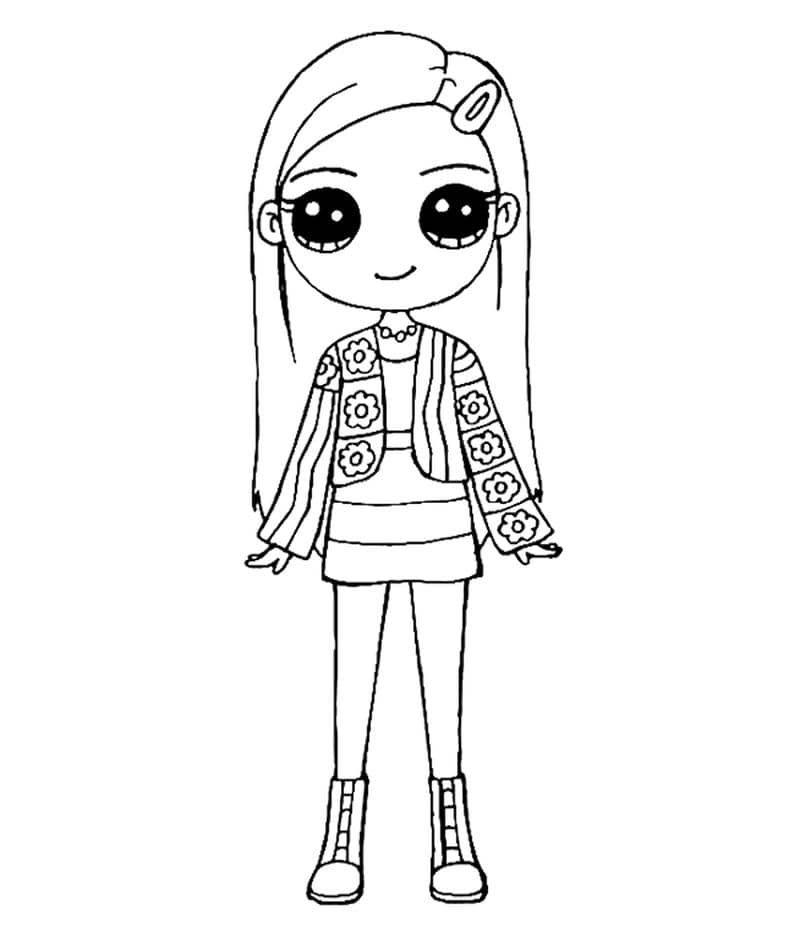 Hình tô màu blackpink chibi cực kỳ hút mắt cho bé tô rực rỡ