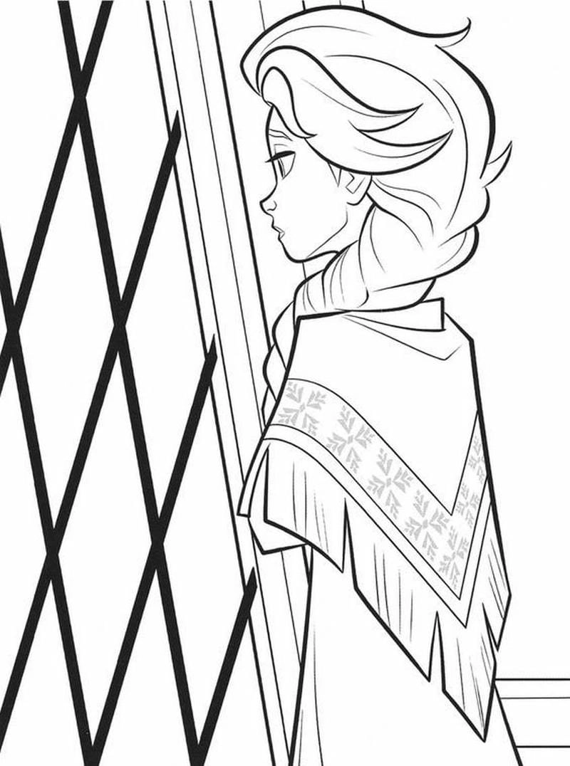 Tổng hợp tranh tô màu elsa với bộ tranh tô màu cho bé elsa dễ in