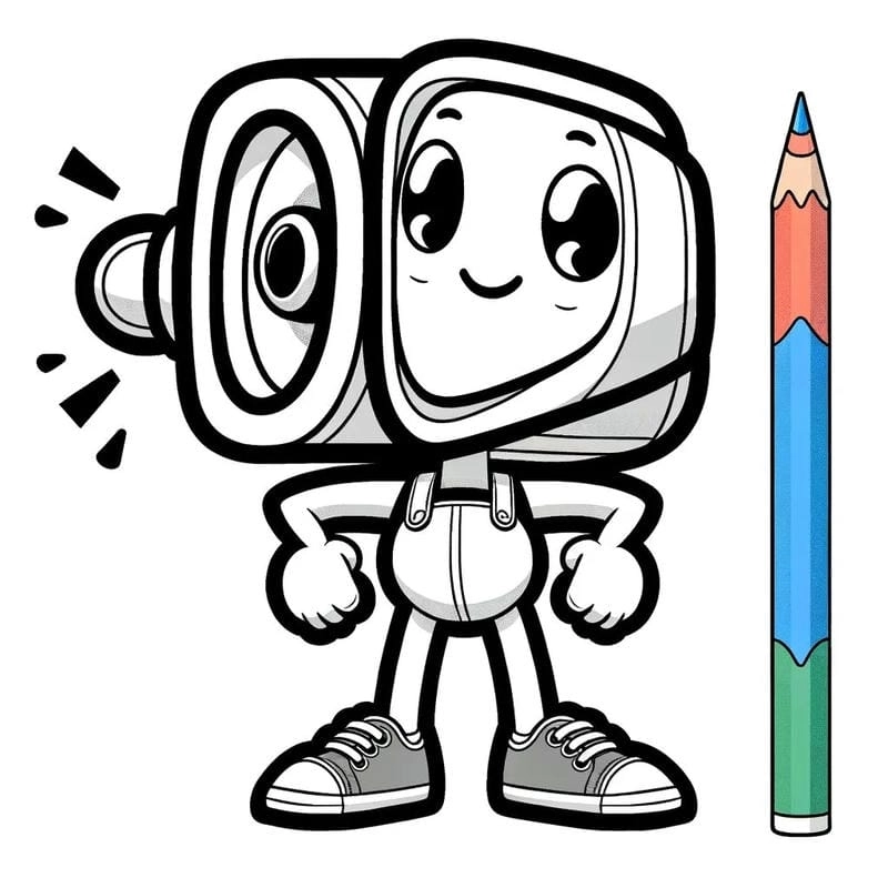 Tuyển chọn hình tô màu titan speakerman giúp bé rèn kỹ năng tô chuẩn xác