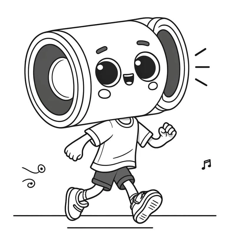 Bé sẽ yêu thích ngay bộ tranh tô màu titan speakerman v3 độc đáo lạ mắt