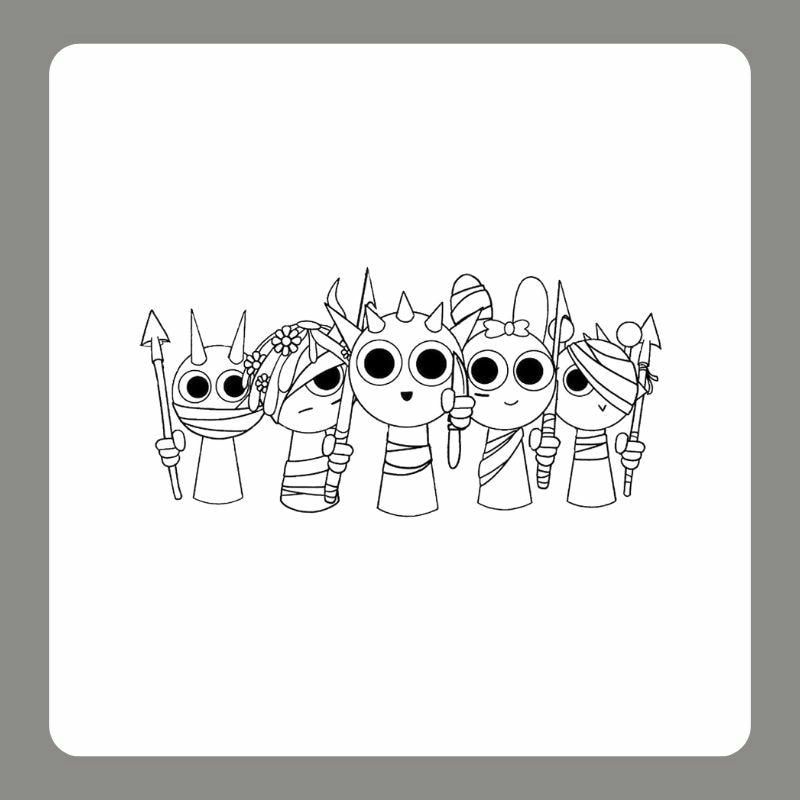 Tô màu sprunki incredibox mang lại trải nghiệm tô màu âm nhạc đặc sắc