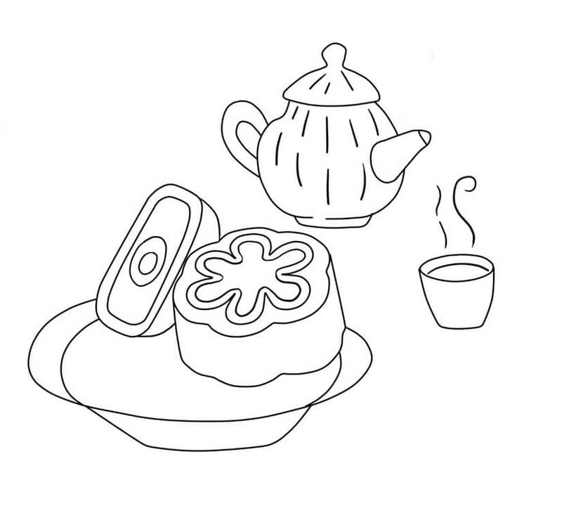 Ý tưởng mới với tô màu chủ đề trung thu hấp dẫn