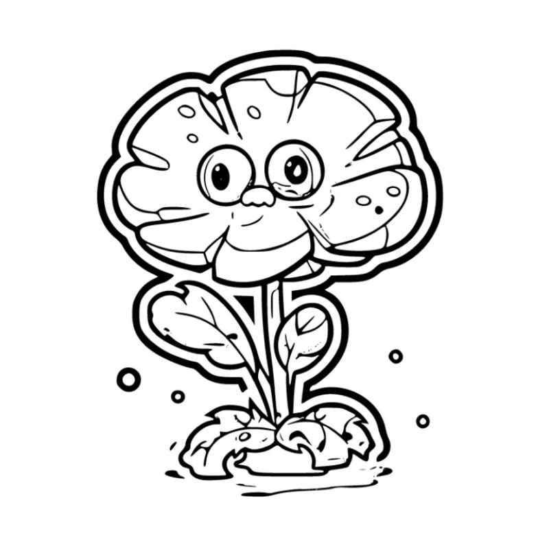 Tuyển chọn mẫu tranh tô màu plants vs zombies 2 mới nhất