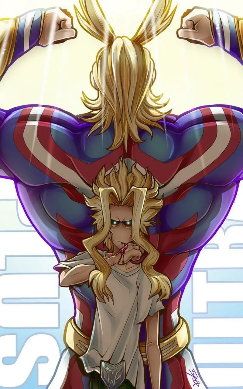 Khám phá nguồn gốc siêu anh hùng boku no hero all might