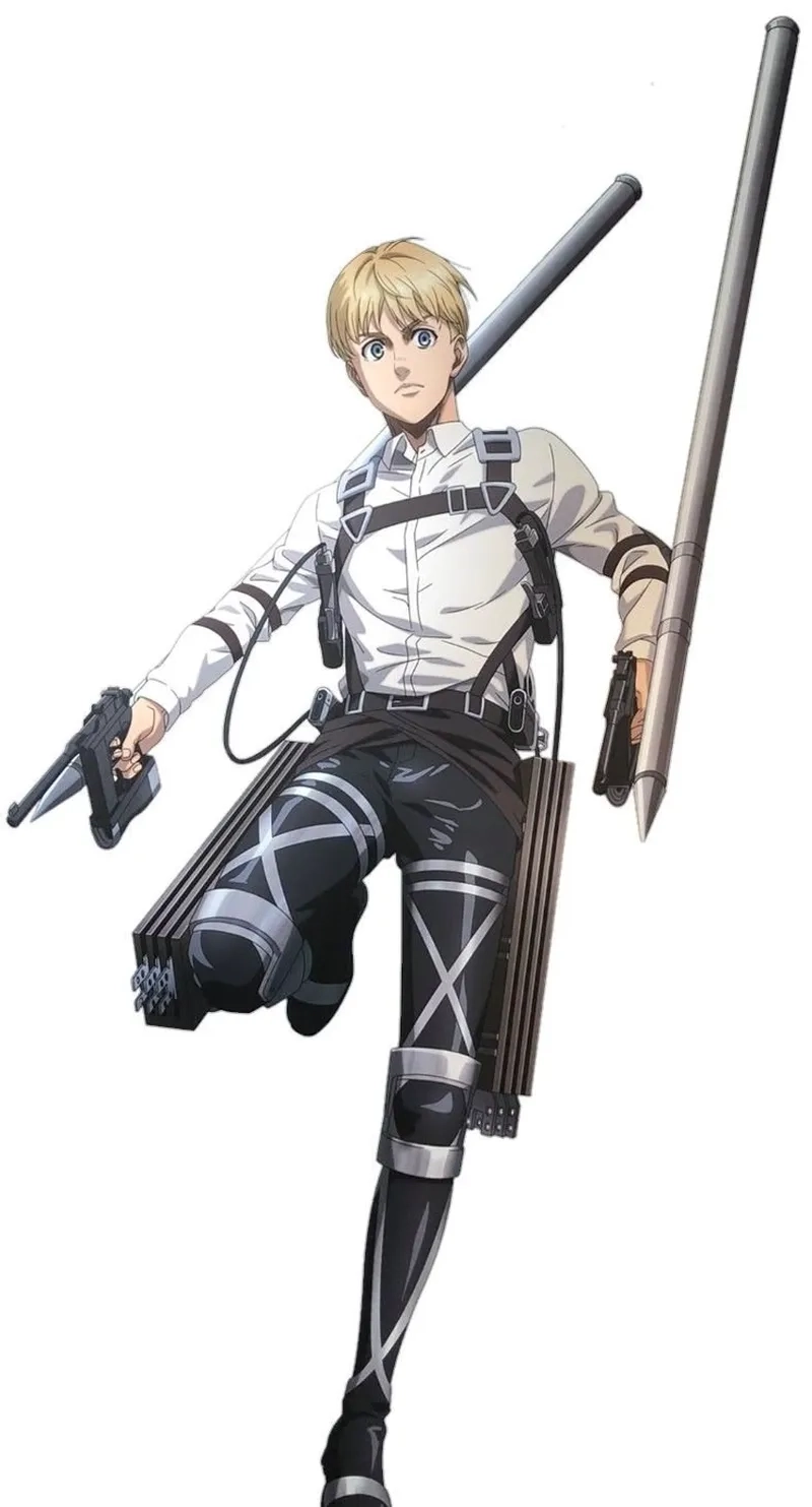 Hình ảnh đáng nhớ của armin arlert titan trong manga