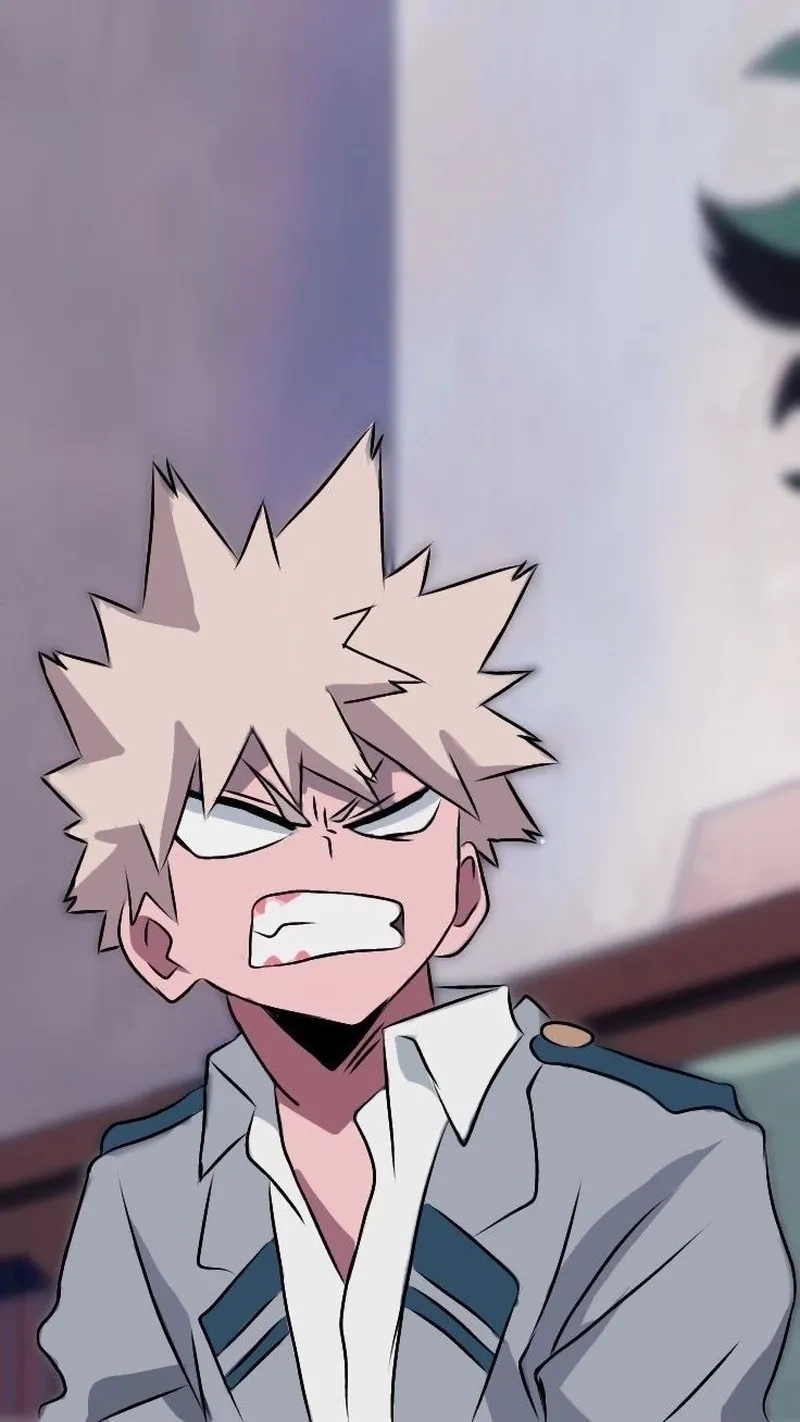 Tìm hiểu tính cách nổi bật của bakugou trong anime