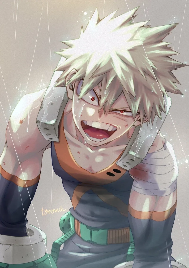 Bộ sưu tập ảnh siêu dễ thương của bakugo cute