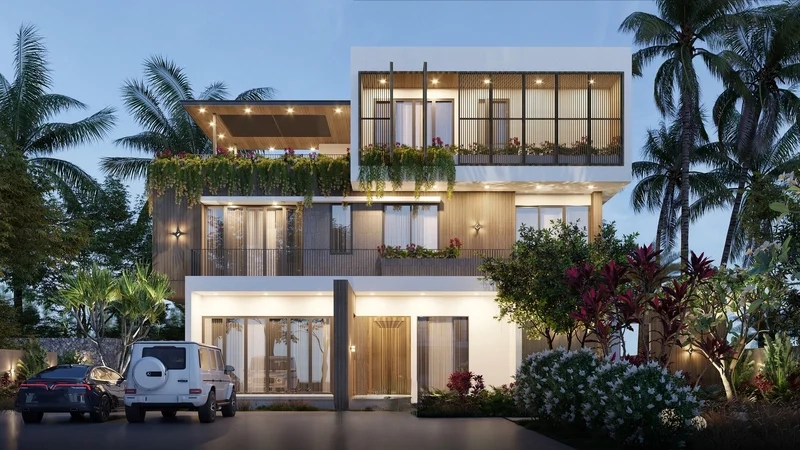 Bộ sưu tập ảnh biệt thự đẹp truyền cảm hứng thiết kế