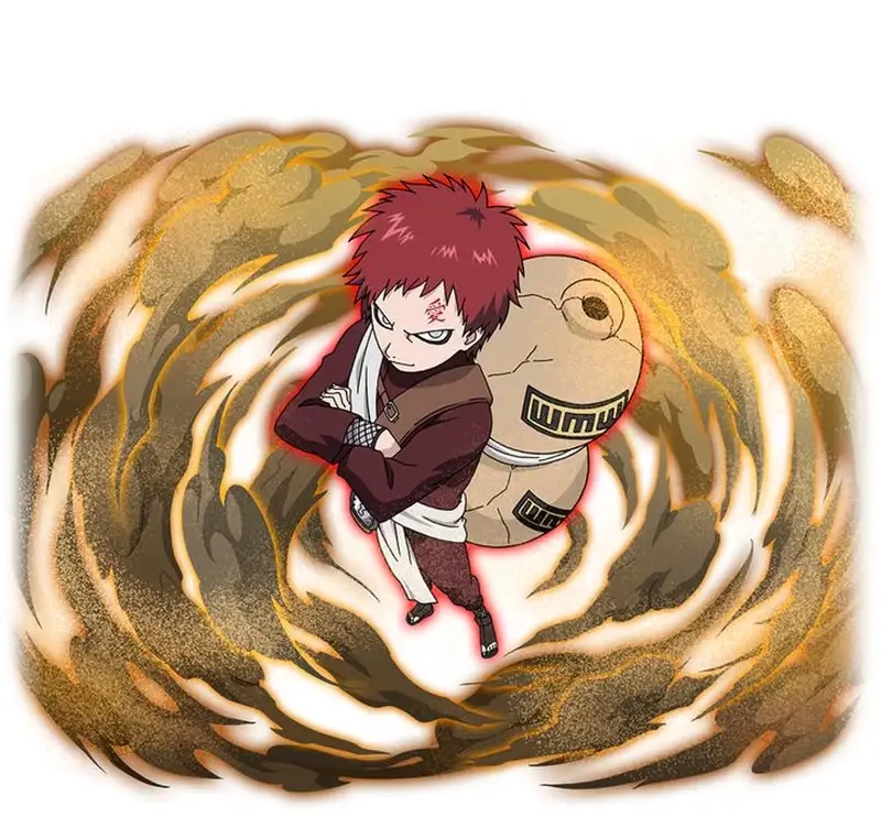 Khám phá thần thái khác biệt của anime Gaara trên màn ảnh