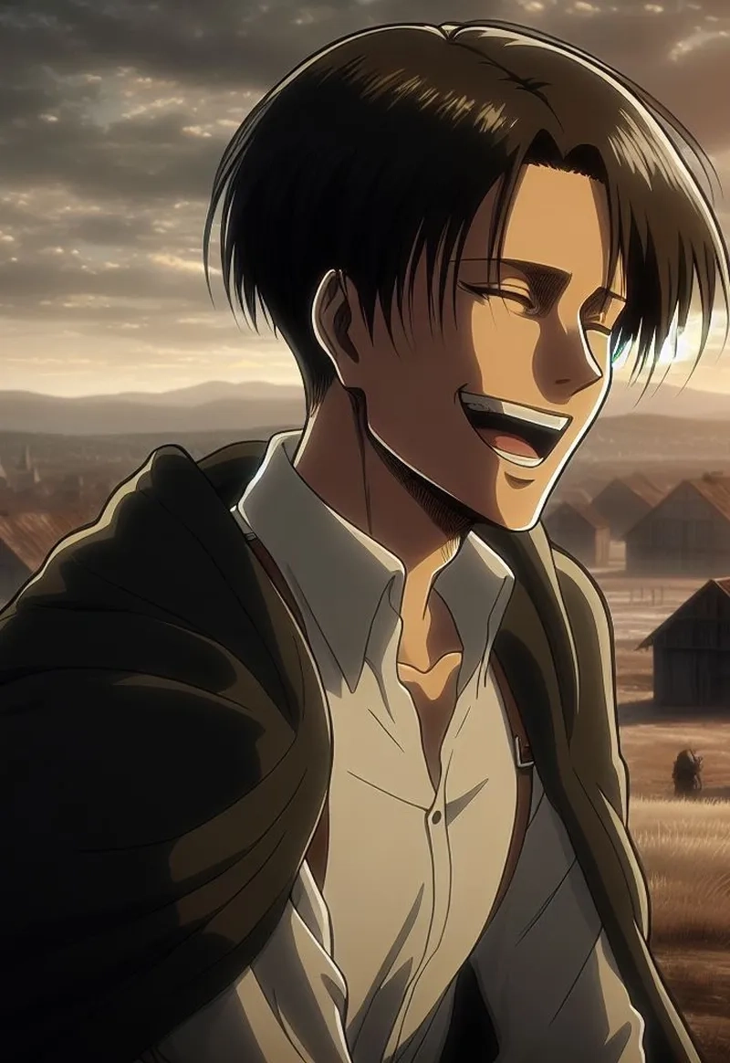 Tạo avatar cực chất với levi ackerman avatar