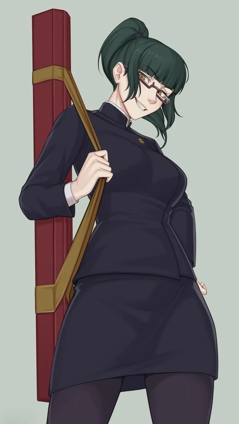 Thế giới cuốn hút trong anime maki zenin