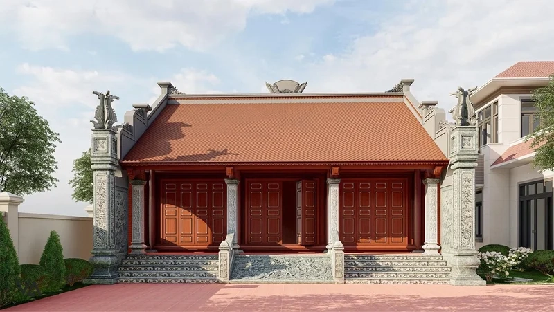 Giới thiệu đôi nét về mẫu nhà 3 gian