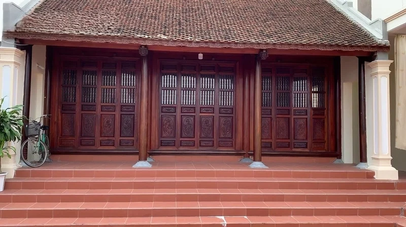 Kiến trúc truyền thống mẫu nhà 3 gian bắc bộ đẹp timeless