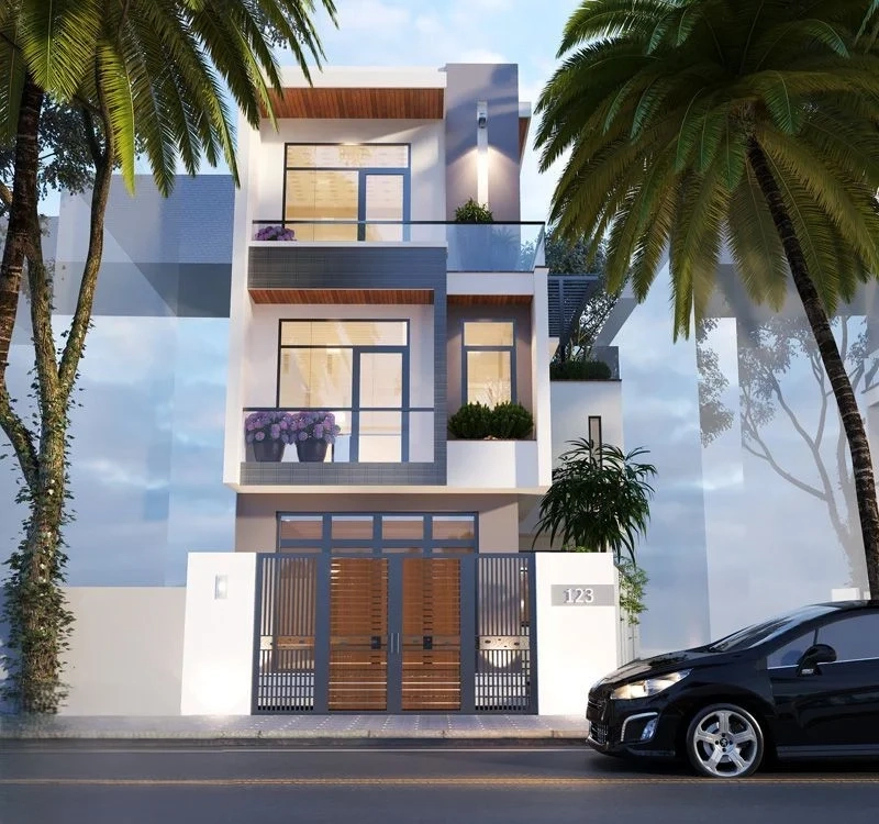 Những mẫu nhà 3 tầng đẹp tối ưu không gian sống thông minh