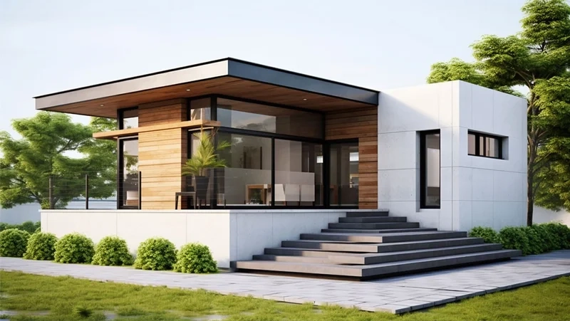 Xu hướng 2025 với mẫu nhà chữ l 1 tầng đẹp tiết kiệm chi phí