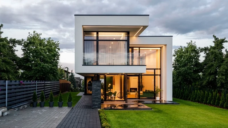 Xu hướng thiết kế nhà chữ u 2 tầng rộng rãi và tiện nghi