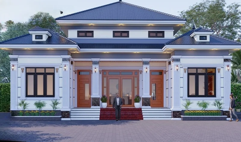 Top xu hướng mẫu nhà chữ u đẹp được ưa chuộng