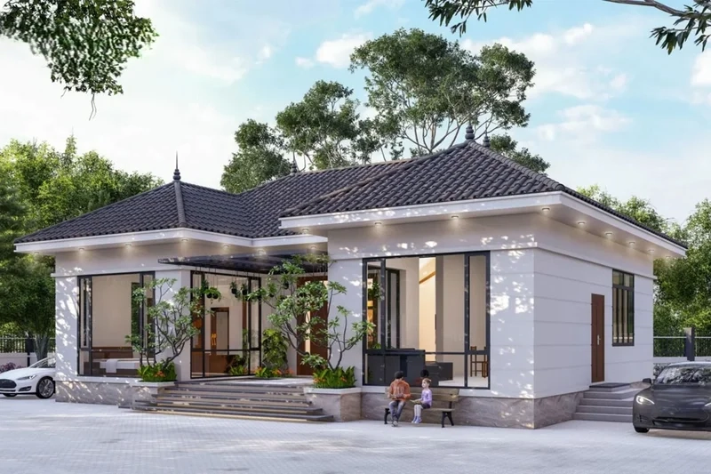 Bộ sưu tập các mẫu nhà chữ u độc đáo cho gia đình Việt