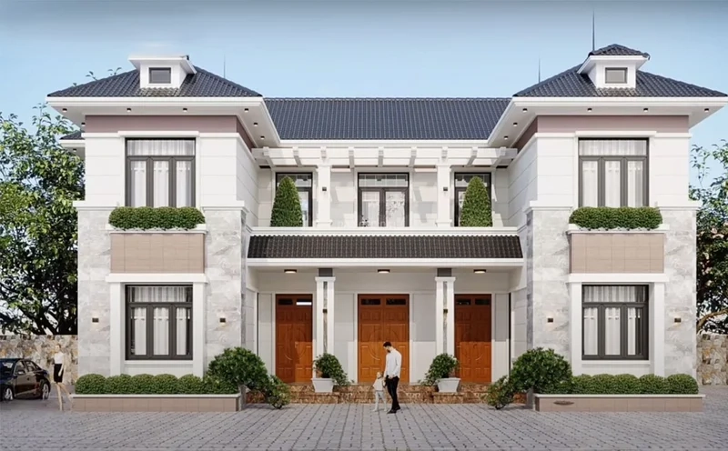 Bộ sưu tập mẫu nhà chữ u mới nhất đáng tham khảo