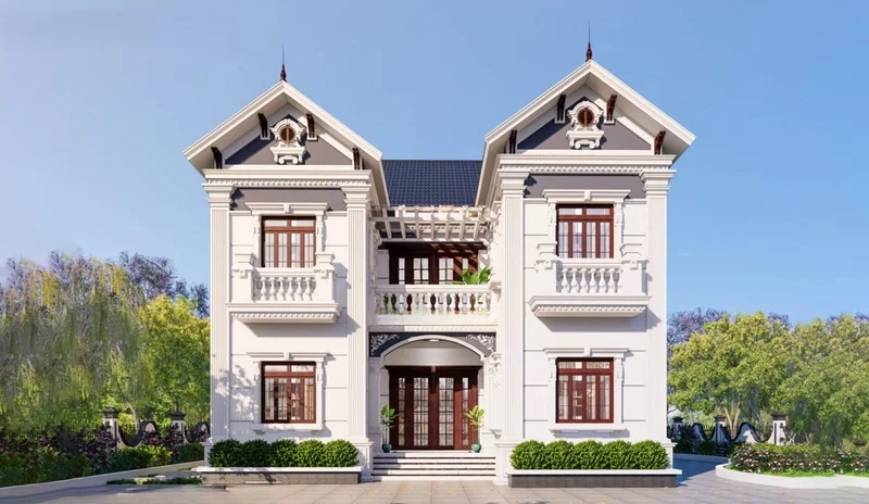 Mẫu nhà chữ U tối ưu không gian sống, tiện nghi đầy đủ