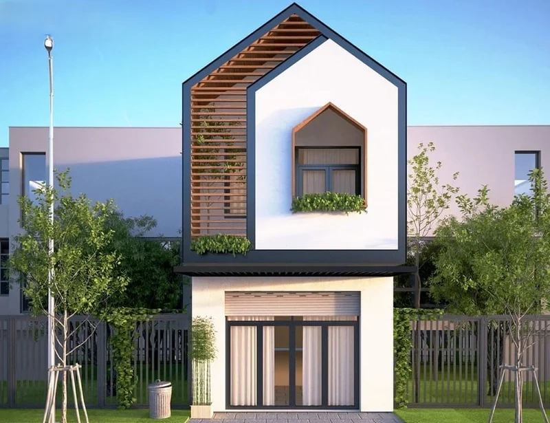 Chọn ngay mẫu nhà ống 2 tầng đẹp nhất cho không gian sống tiện nghi