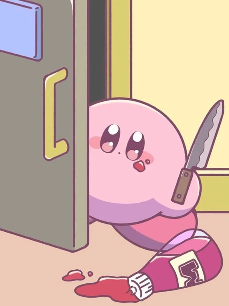 Meme cầm dao đâm đầy ấn tượng