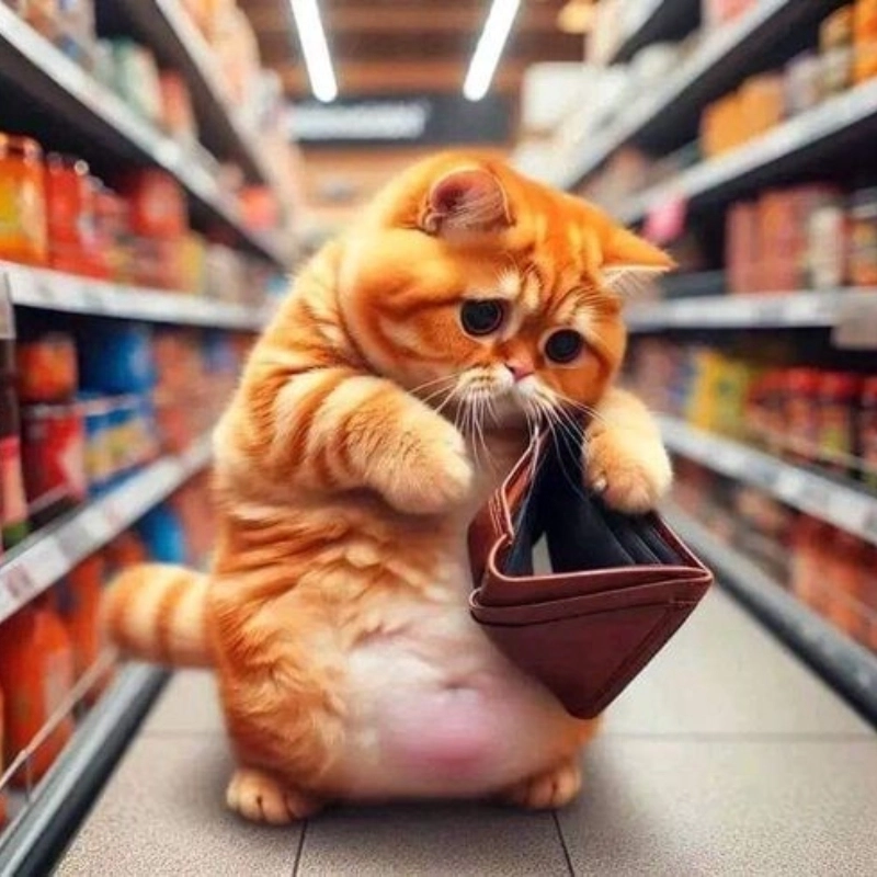 Ảnh meme hết tiền cực chất khiến bạn không nhịn được cười