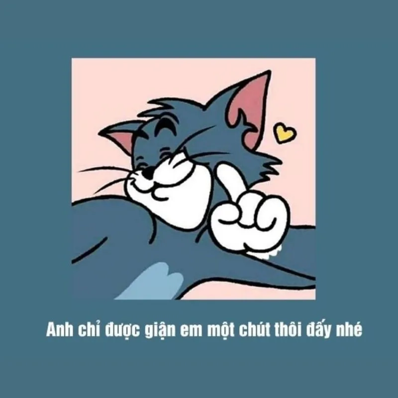 Dễ thương tột đỉnh với meme xin lỗi cute