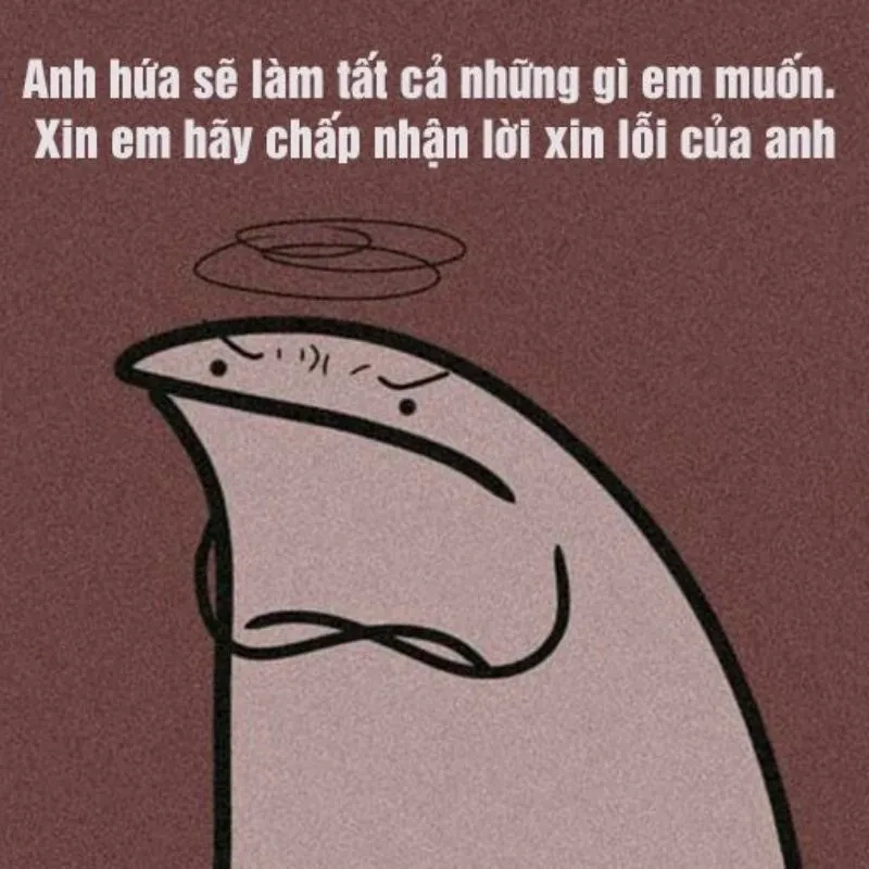 Bạn đã thử gửi meme xin lỗi được chưa chưa hôm nay