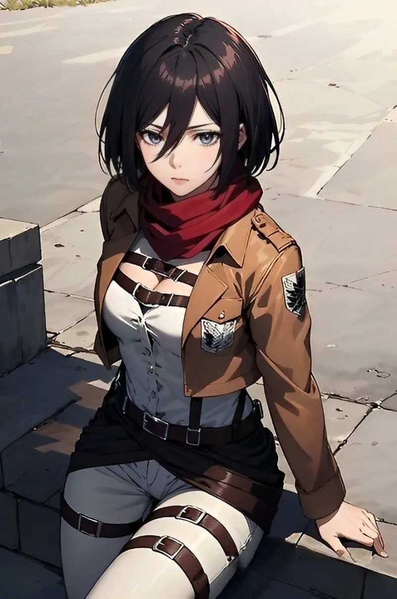 Hình tượng nữ anh hùng Mikasa