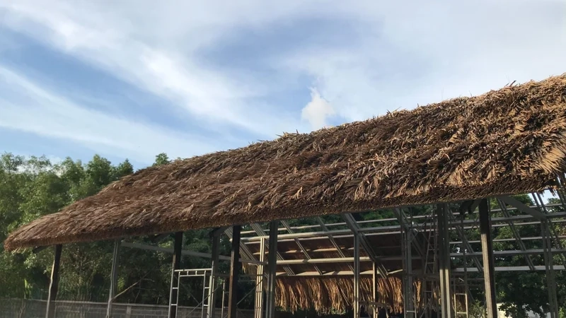 Không gian ấm cúng từ nội thất nhà mái lá