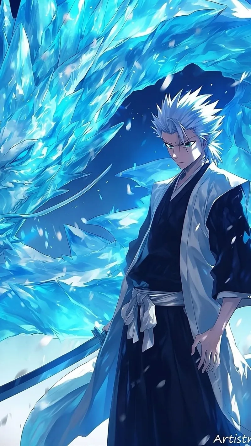 Sức hút lạnh lùng của Toshiro Bleach khiến người hâm mộ mê mẩn