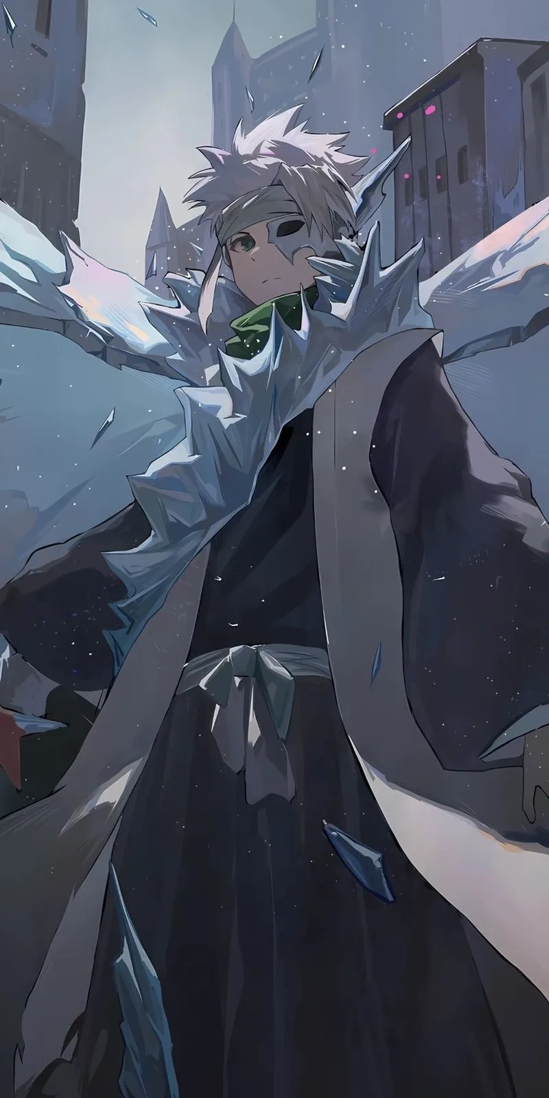 Top khoảnh khắc băng giá bất hủ của Anime Toshiro trong Bleach