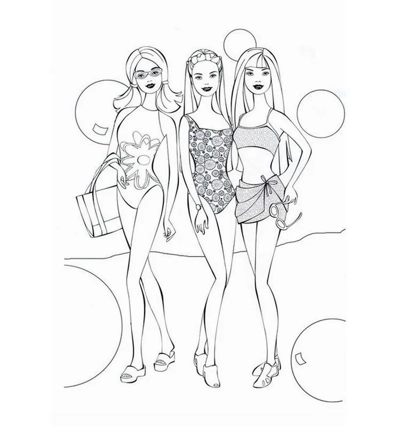 Tạo nên không gian mơ mộng cùng tranh tô màu barbie ngôi nhà mơ ước