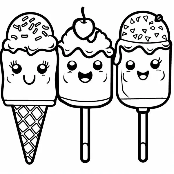 Tập vẽ vui nhộn qua tô màu kem cho bé thỏa sức sáng tạo