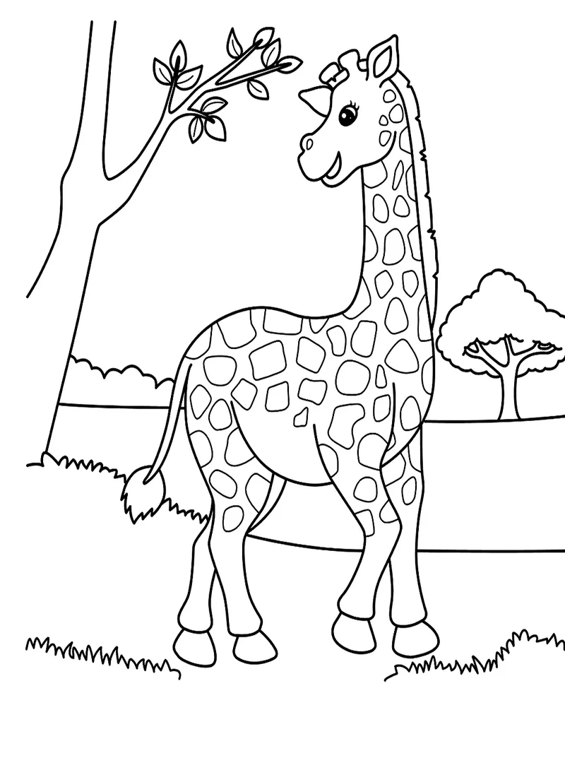 Tranh tô màu con hươu là như thế nào?