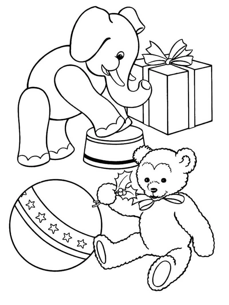 Khơi gợi trí tưởng tượng với tranh tô màu đồ chơi trường mầm non