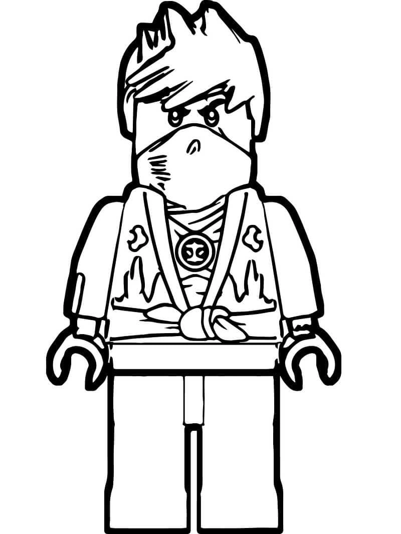 Tải ngay mẫu tô màu ninjago kai đẹp để bé tha hồ sáng tạo