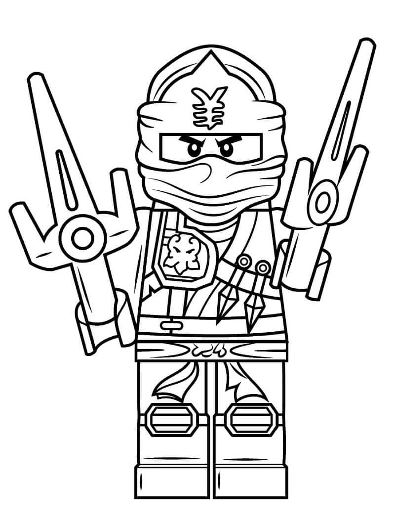 Tranh tô màu Ninjago là như thế nào hấp dẫn bé