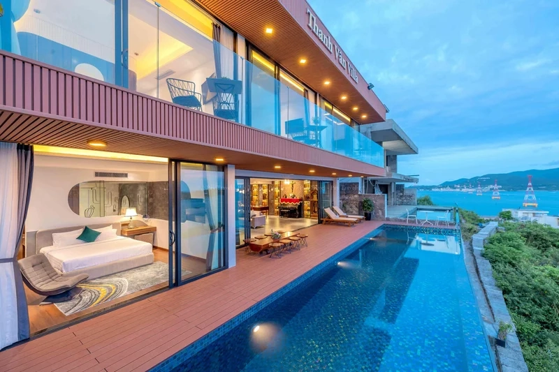 Nghệ thuật tinh tế trong kiến trúc villa biển Nha Trang